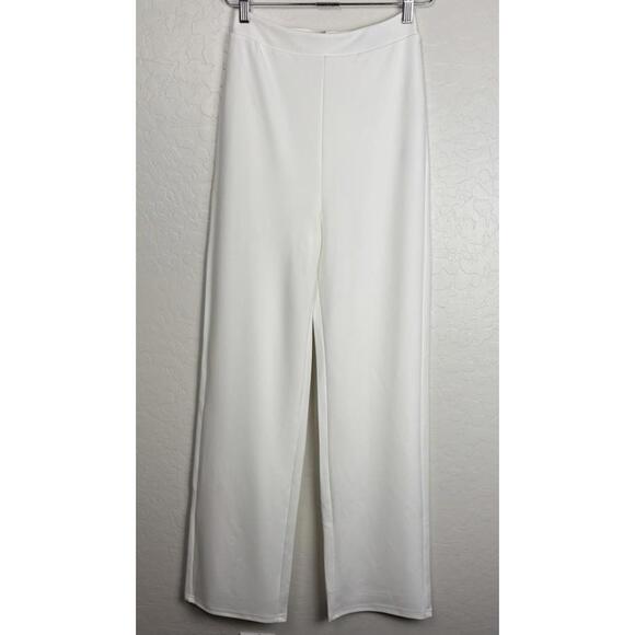 Lulus Impressive Aesthetic Wide-Leg 2 Pc Set XS White 1573 - Picture 2 of 9